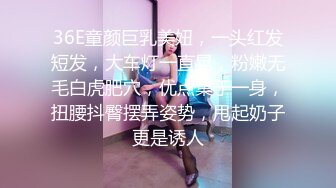 36E童颜巨乳美妞，一头红发短发，大车灯一直晃，粉嫩无毛白虎肥穴，优点集于一身，扭腰抖臀摆弄姿势，甩起奶子更是诱人